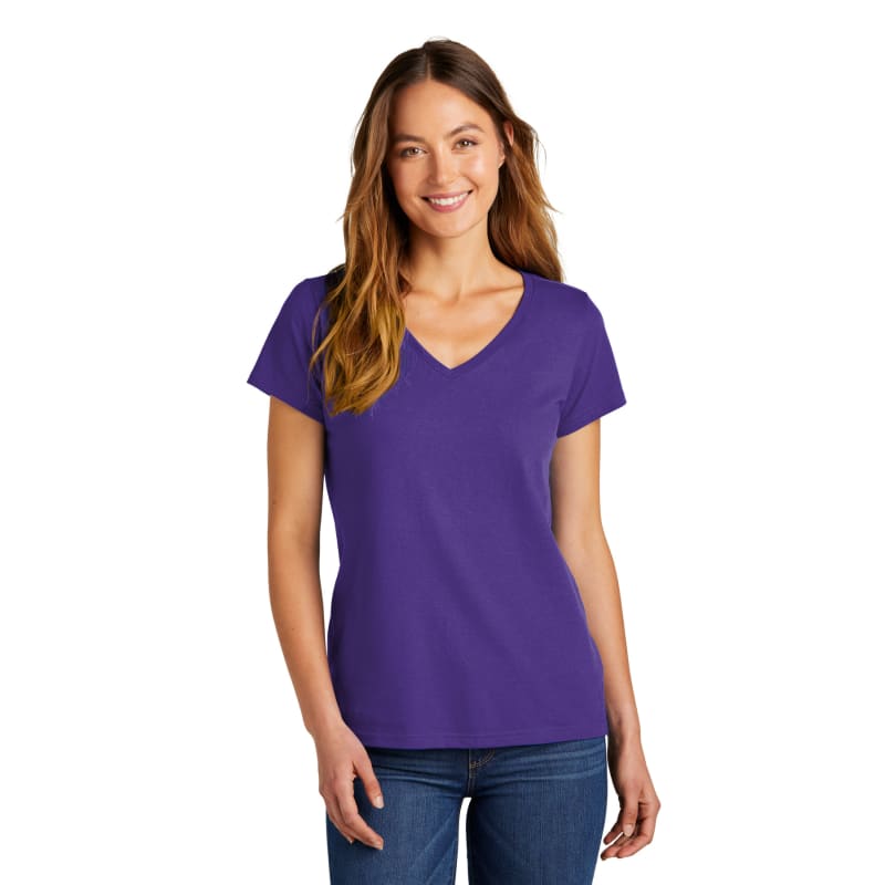 District Women's The Concert Tee V-Neck 19