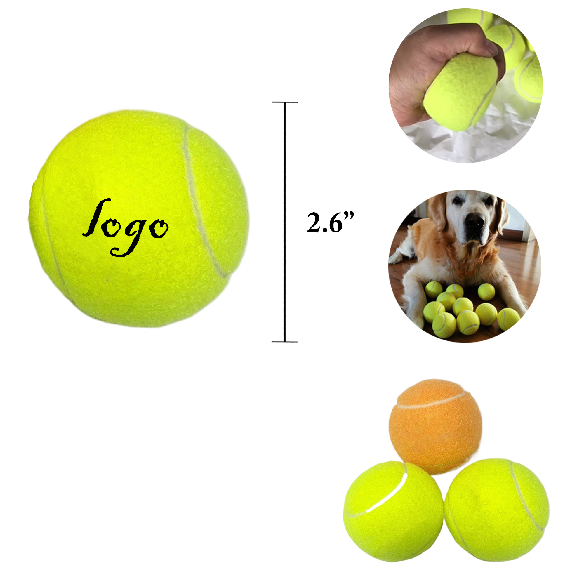 Squeaky Tennis Balls For Pets 3