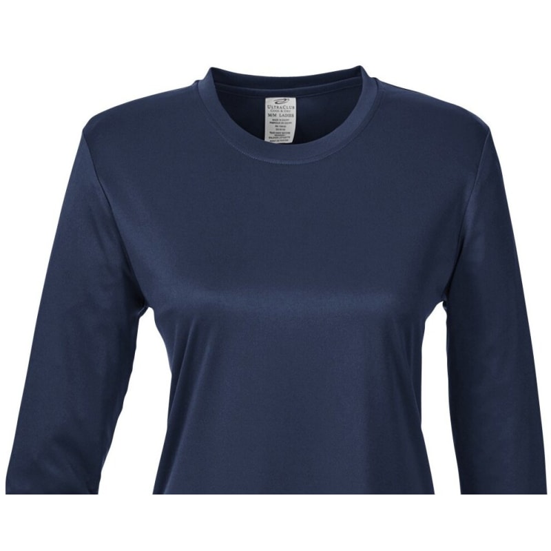 UltraClub Ladies' Cool & Dry Performance Long-Sleeve Top 13