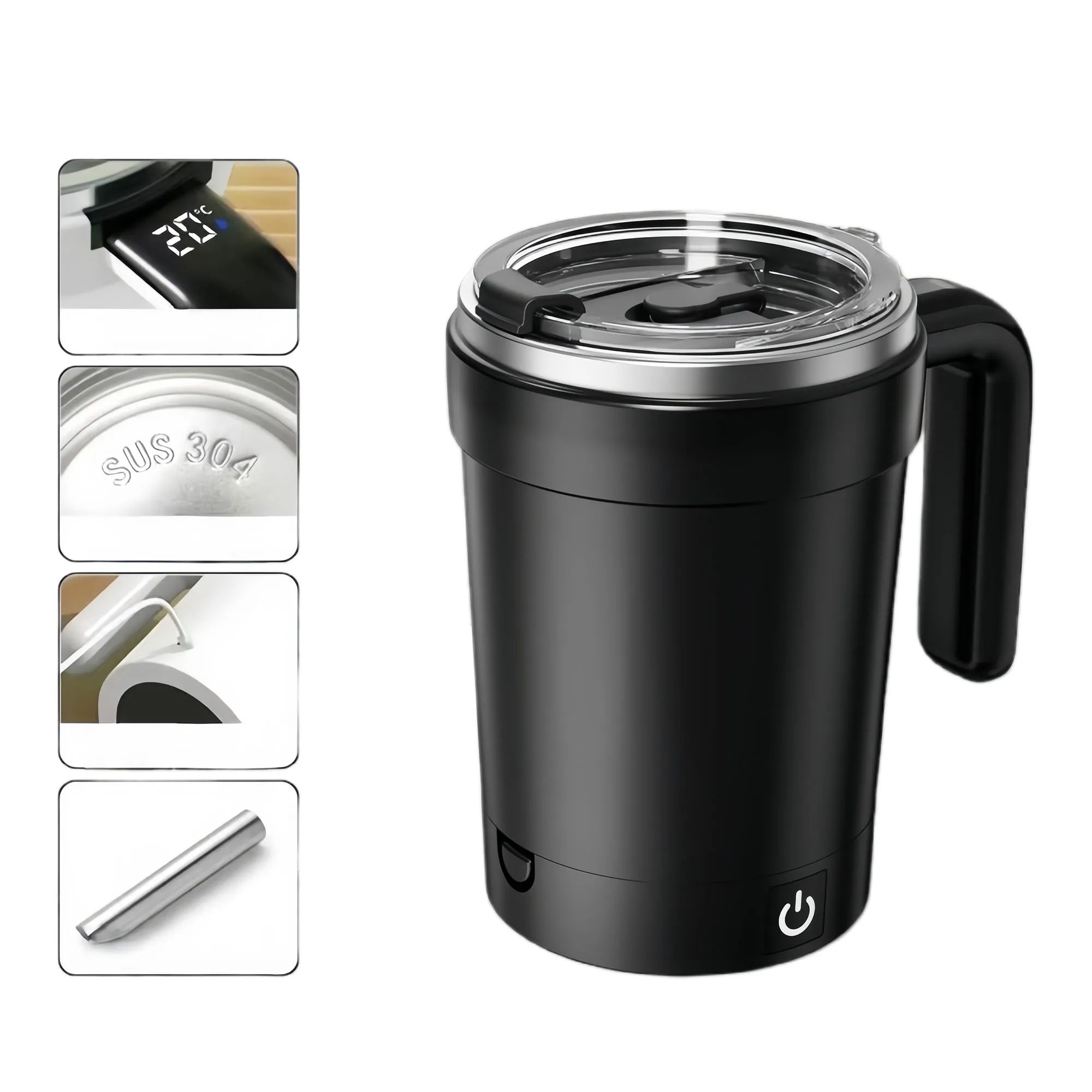 High Speed Smart Temp Magnetic Auto Stirring Cup 3