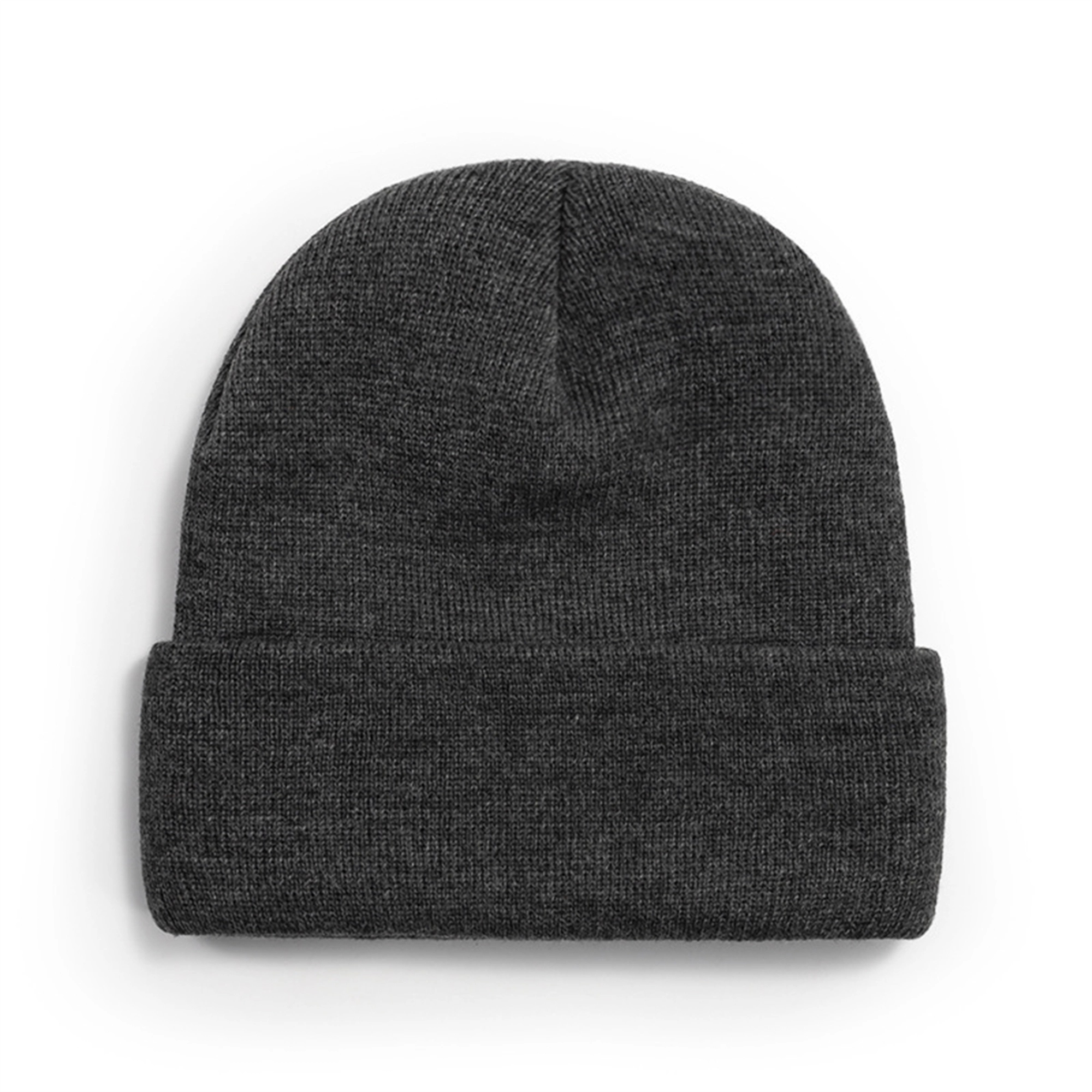 Acrylic Knit Beanie Hat 12