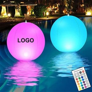 LED Light Up Floating Inflatable Beach Ball 9