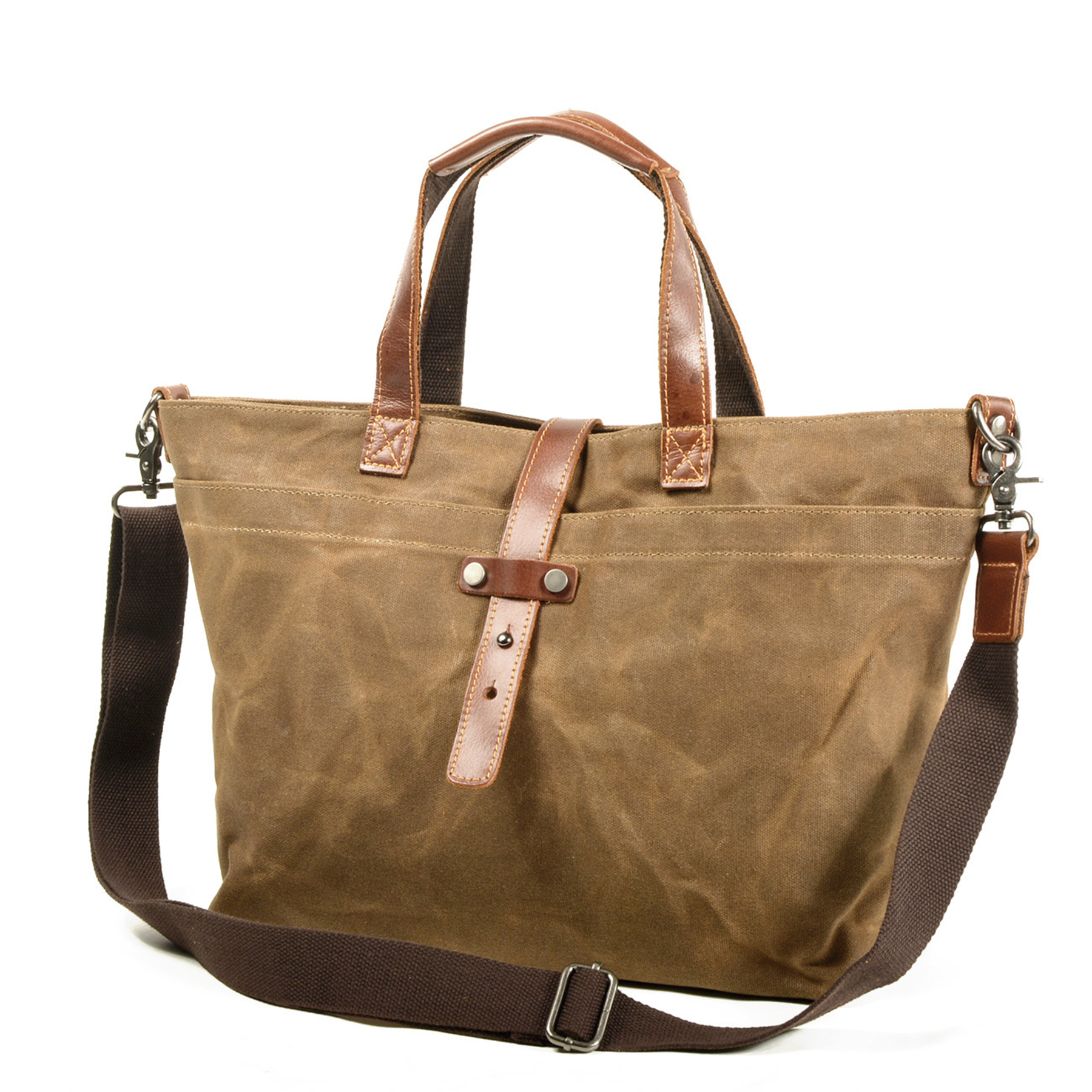 Wax Canvas Tote Bag for Women 1
