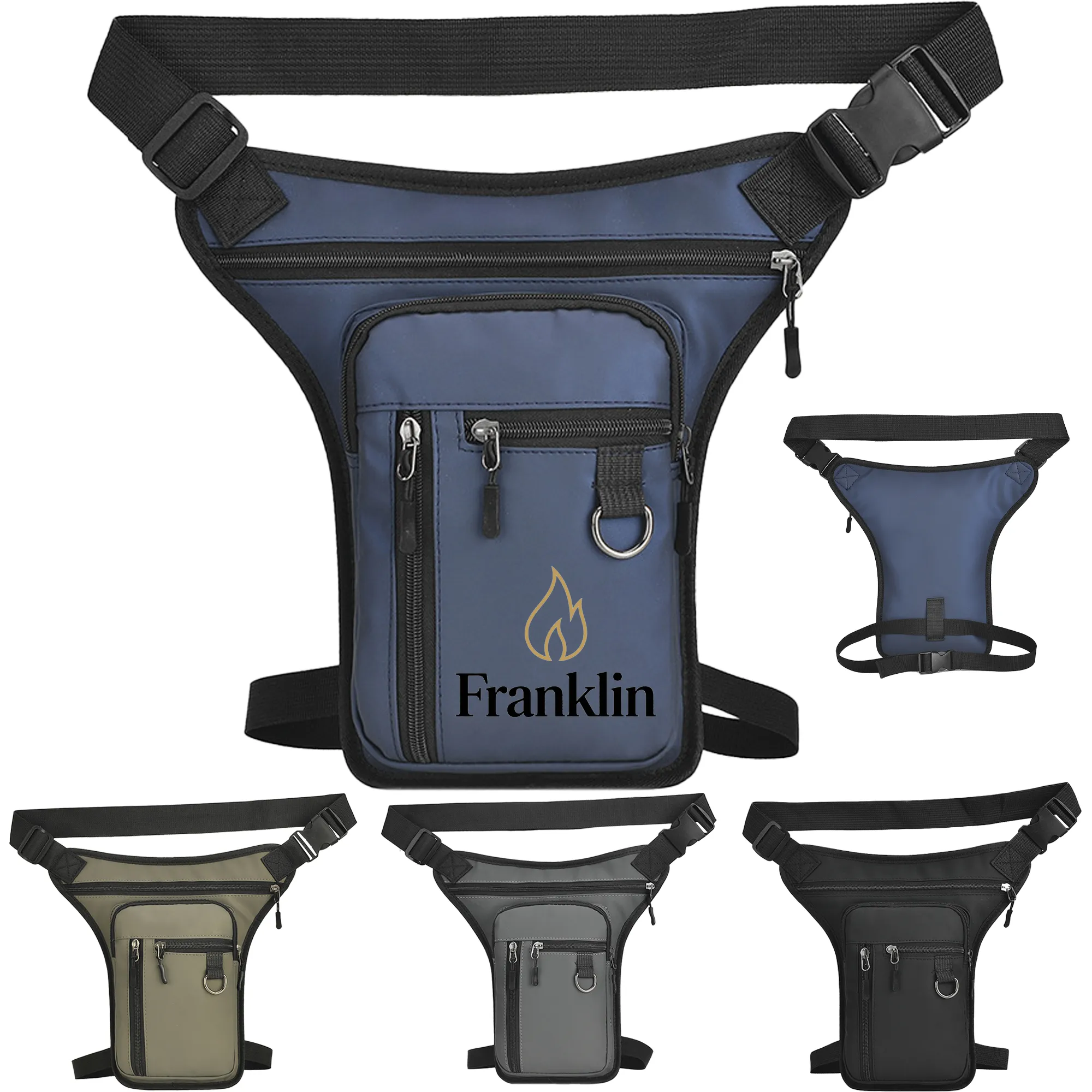 MOQ20 Men's Multi Function Tactical Leg Bag Waist Pack 2