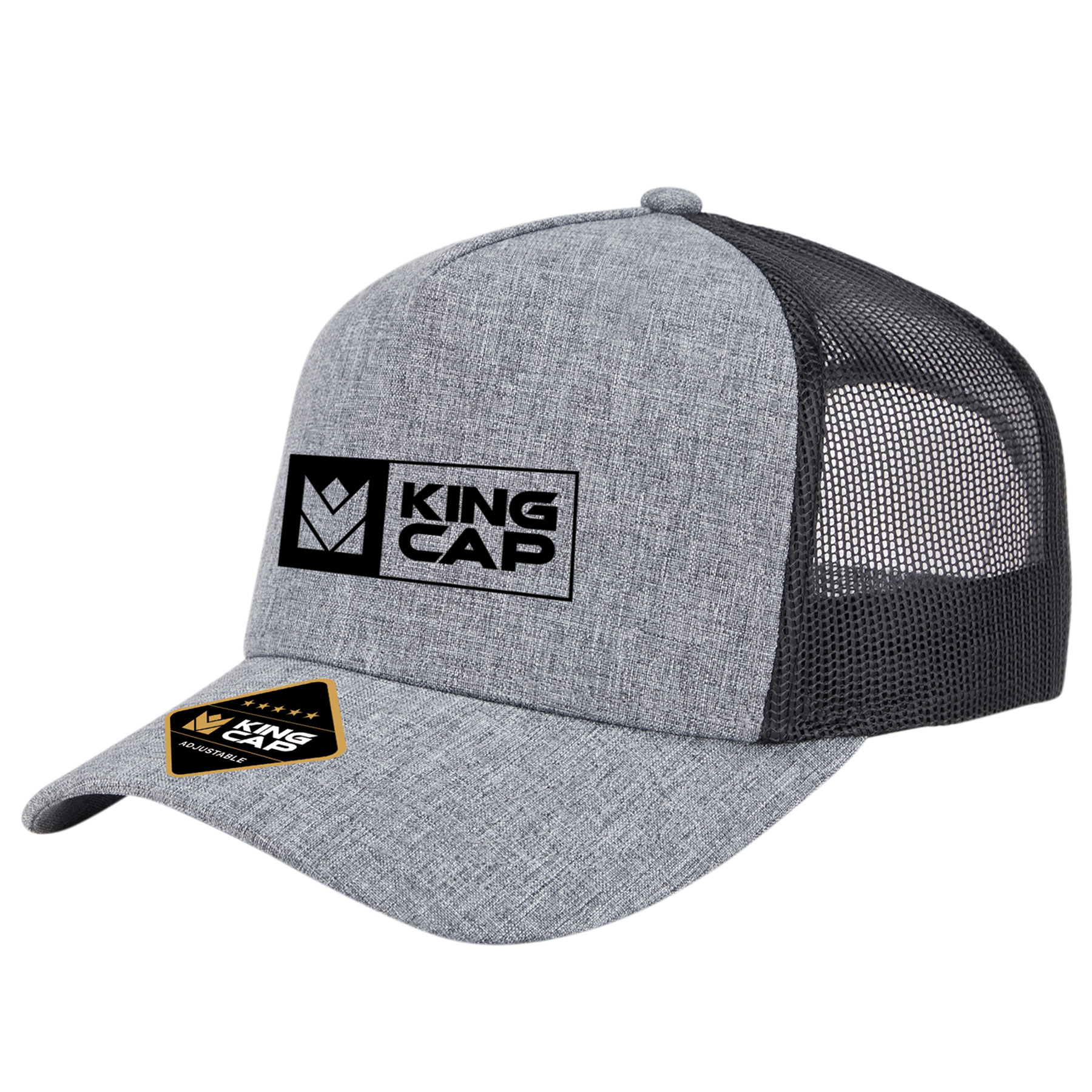 Ace 5-Panel Mesh Back Trucker Cap - Sustainable Fabric 11