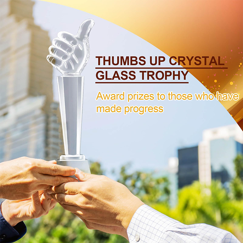 Thumbs Up Award Trophy 1
