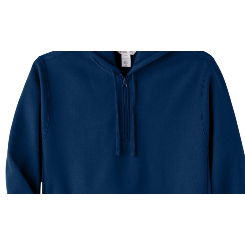 Team 365 Unisex Zone HydroSport™ Heavyweight Quarter-Zip Hooded Sweatshirt 6