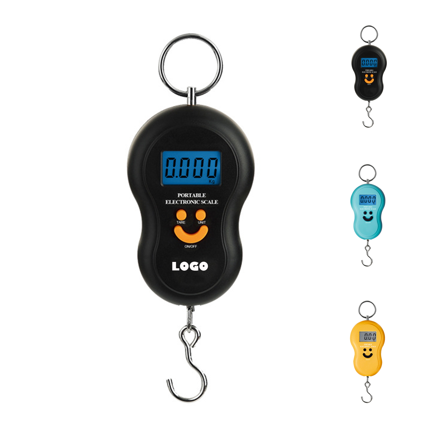Mini LCD Screen Digital Electronic Hanging Scale With Hook 2