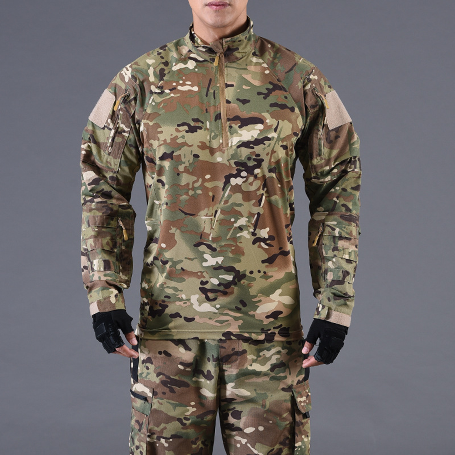 Camouflage Combat Jacket 3