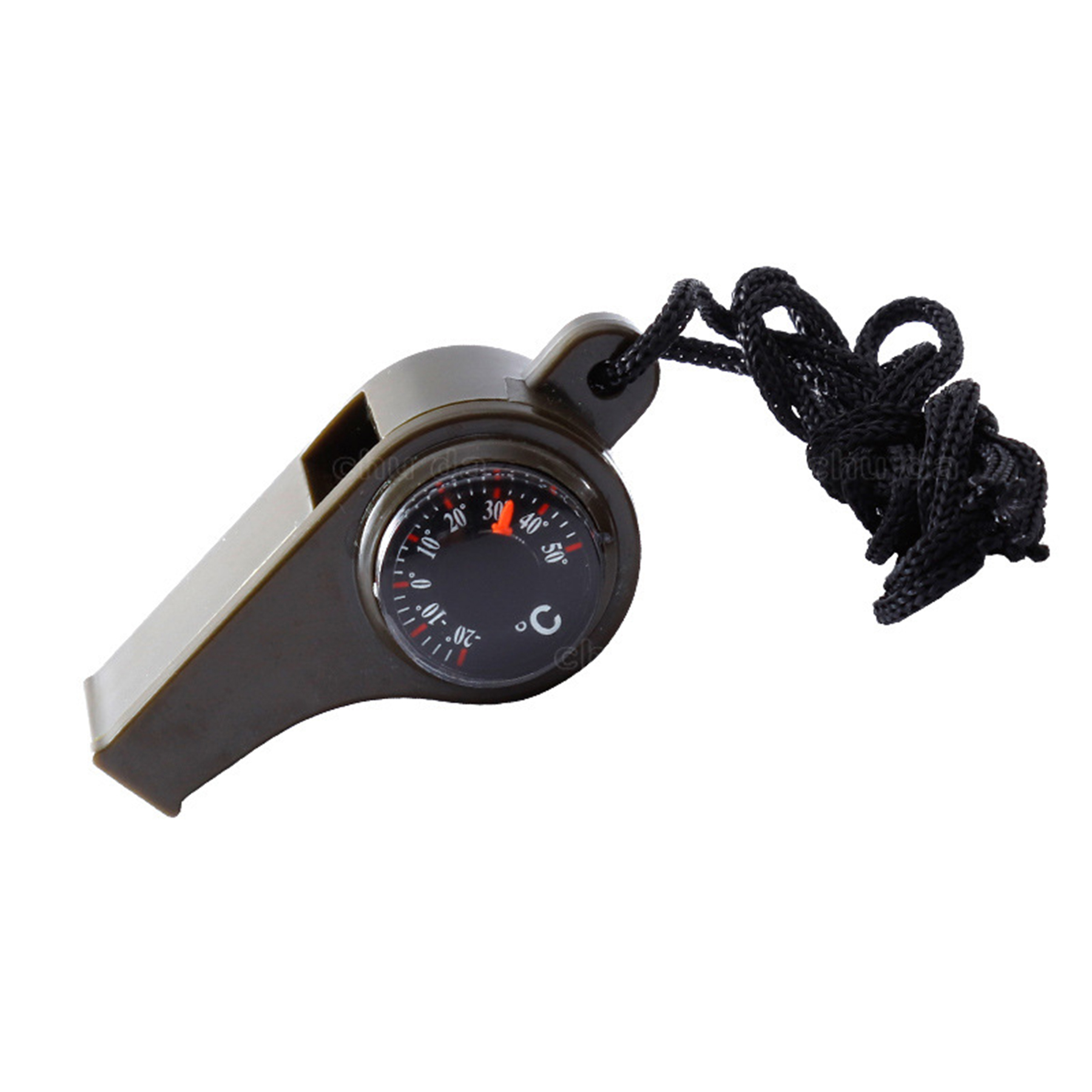 3 In 1 Camping Compass Thermometer & Whistle 3