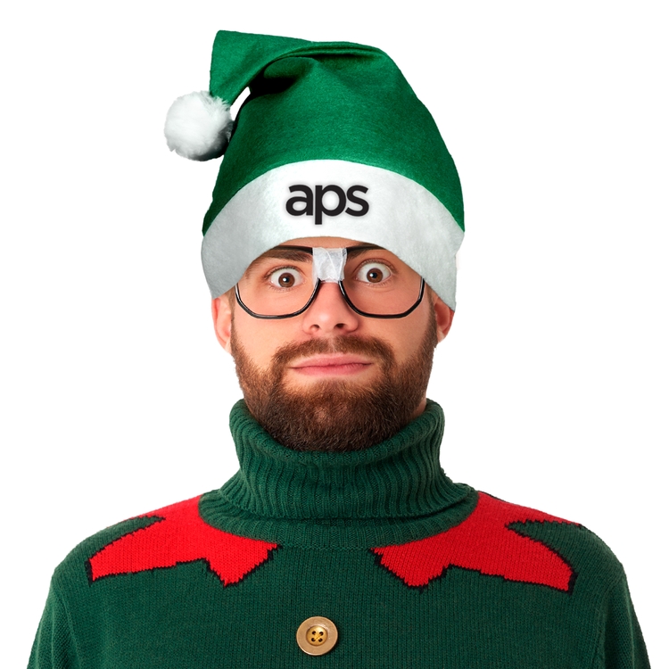 Green Santa Claus Hats