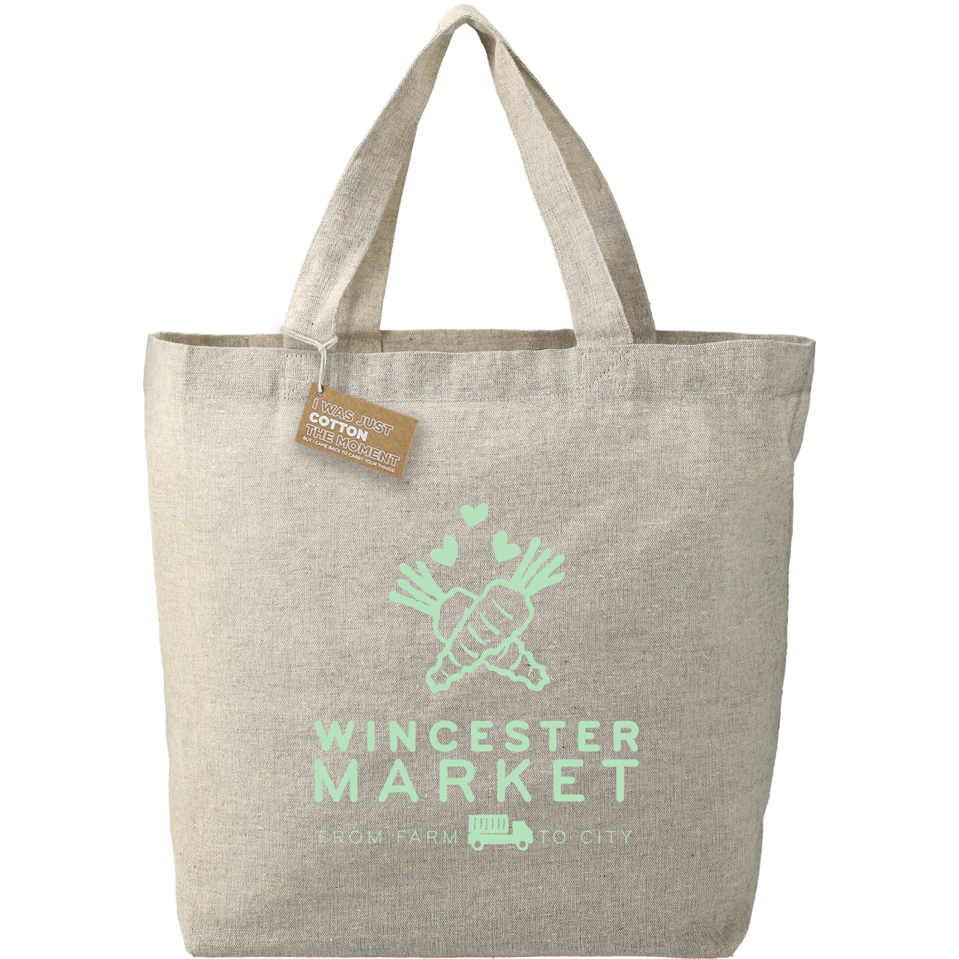 Recycled 5oz Cotton Twill Grocery Tote 99