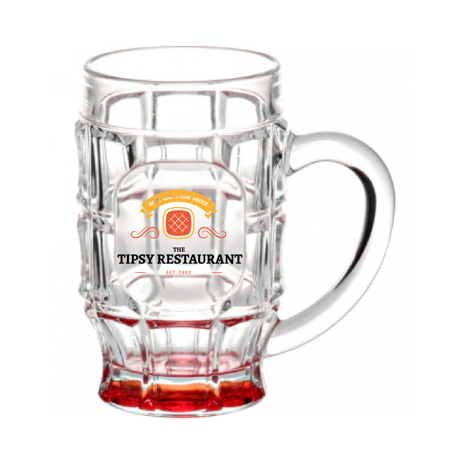 17.75 oz. Beer Garden Glass Mug (Full Color Imprint) 9