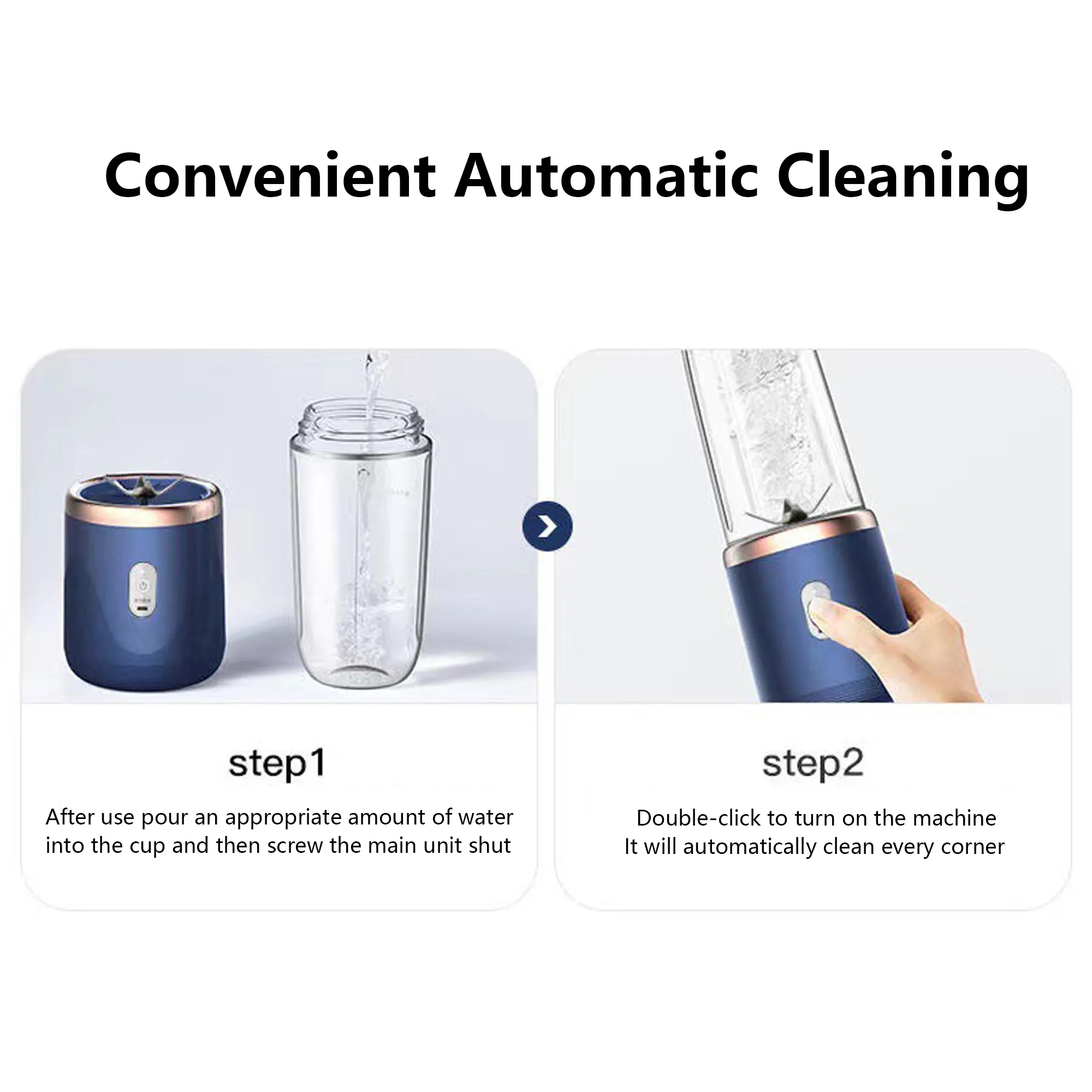 Compact Portable Rechargeable Juicer 3