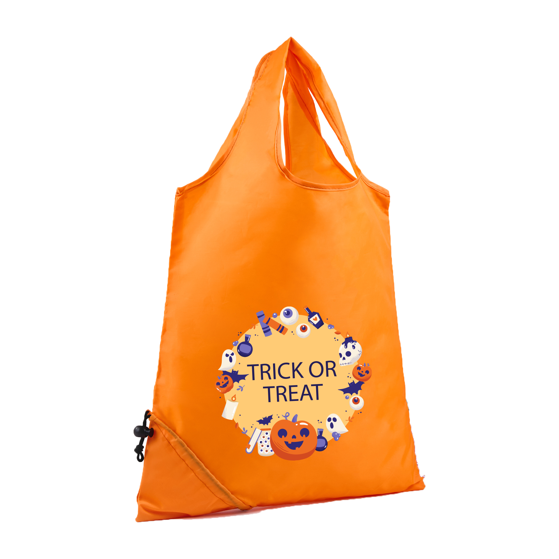 Foldaway Shopping Drawstring Pouch Tote Bag 17