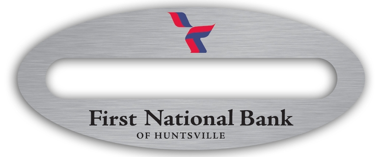 Window Badge (1.25"X3.125") Oval