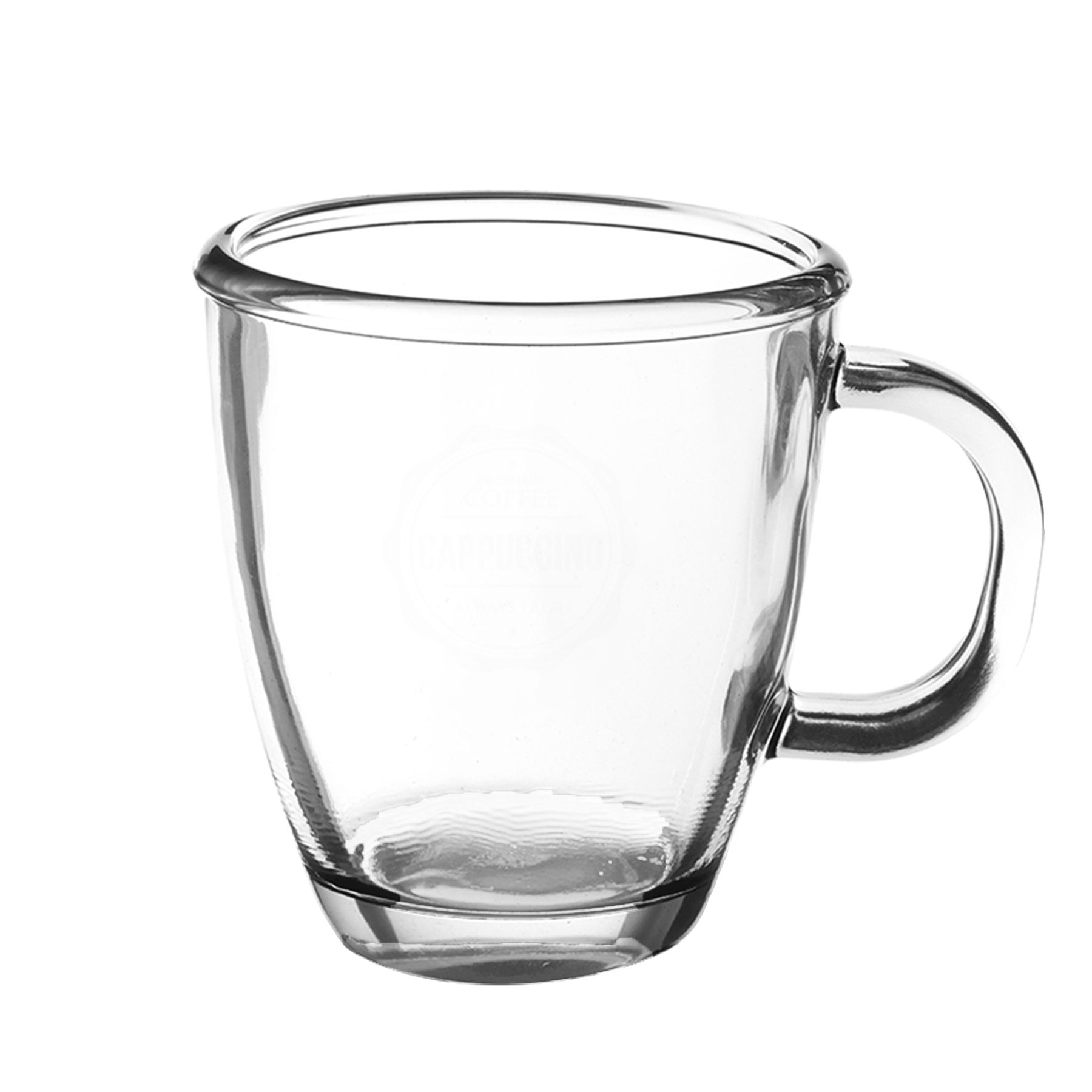 Roward Glass Coffee Mugs - 11.75 OZ. 10