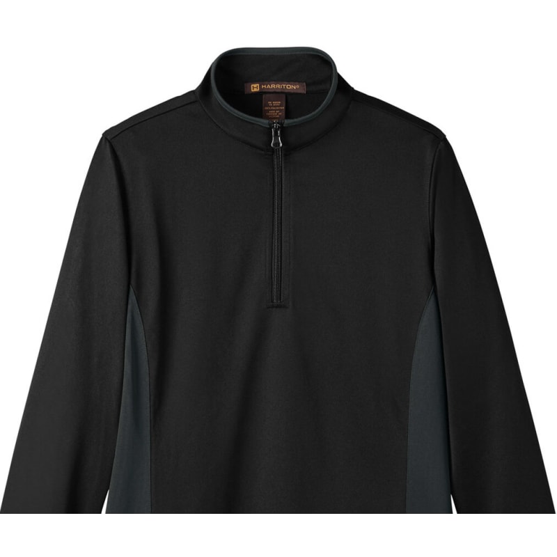 Harriton Ladies' Flash Snag Protection Plus IL Colorblock Quarter-Zip 23