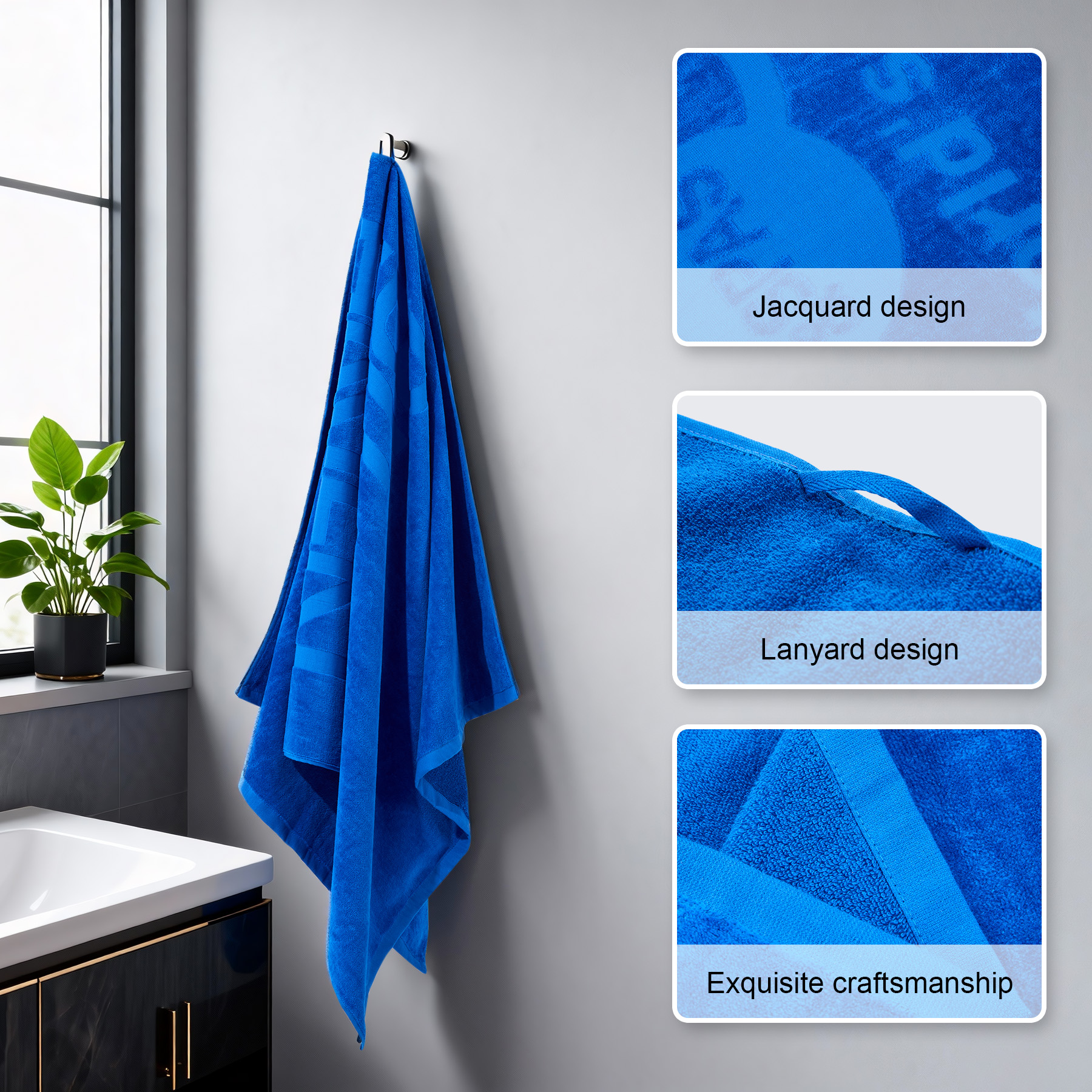 Heavyweight Cotton Beach Towel 14