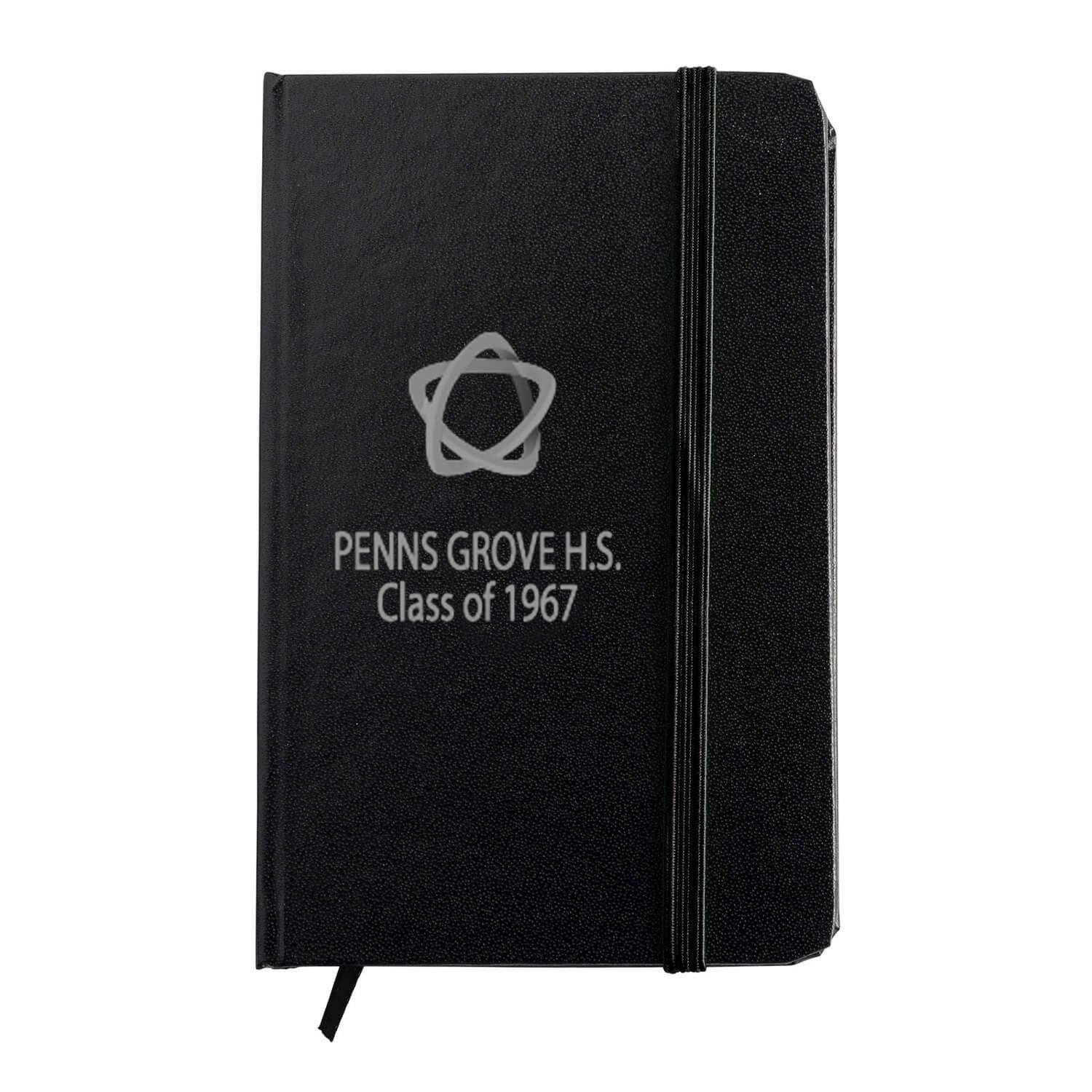 Black Executive Jotter w/PVC Finish 6