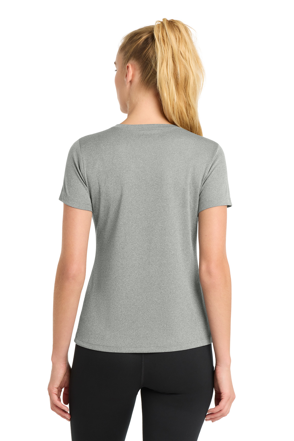 Sport-Tek Women's PosiCharge RacerMesh V-Neck Tee. LST340 34