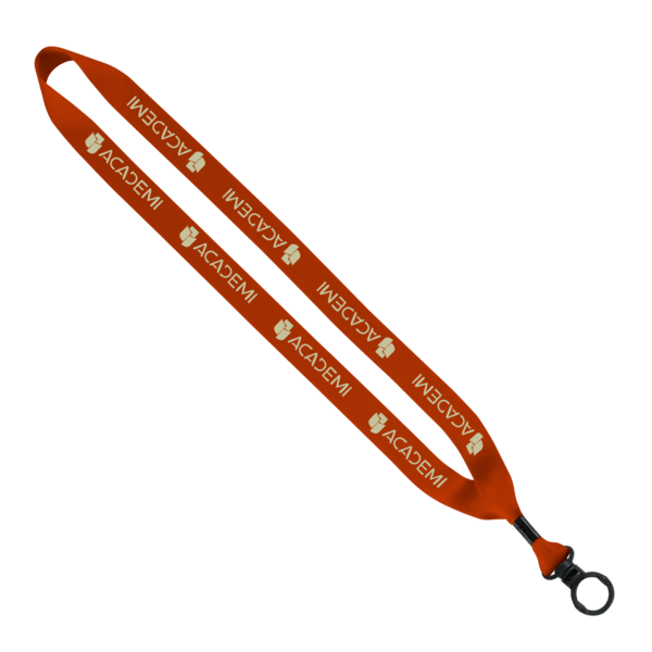 3/4" Polyester Lanyard with O-Ring 90