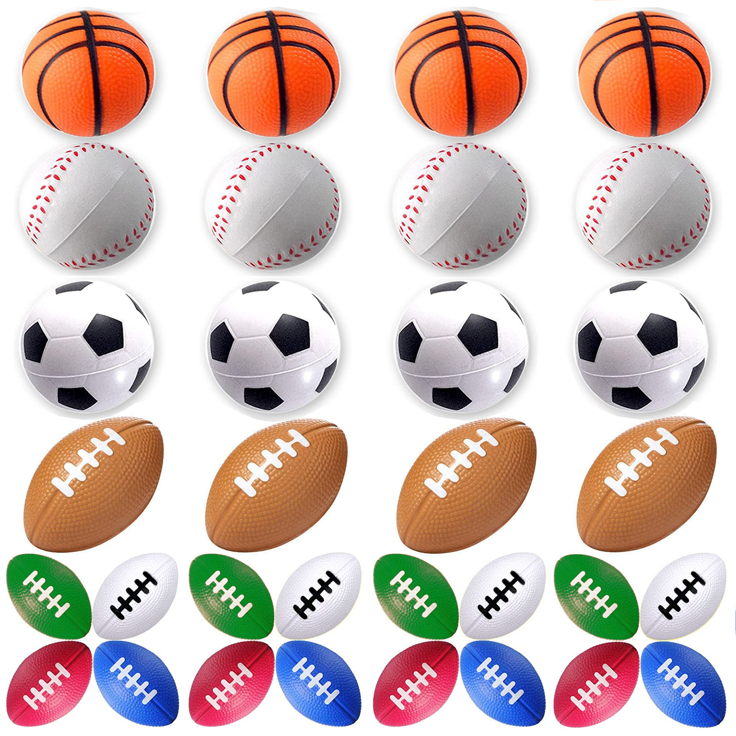 Foam Stress Reliever Press Toys Balls 1