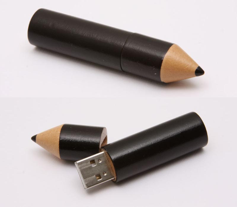 Wooden Pencil USB Flash Drive 6