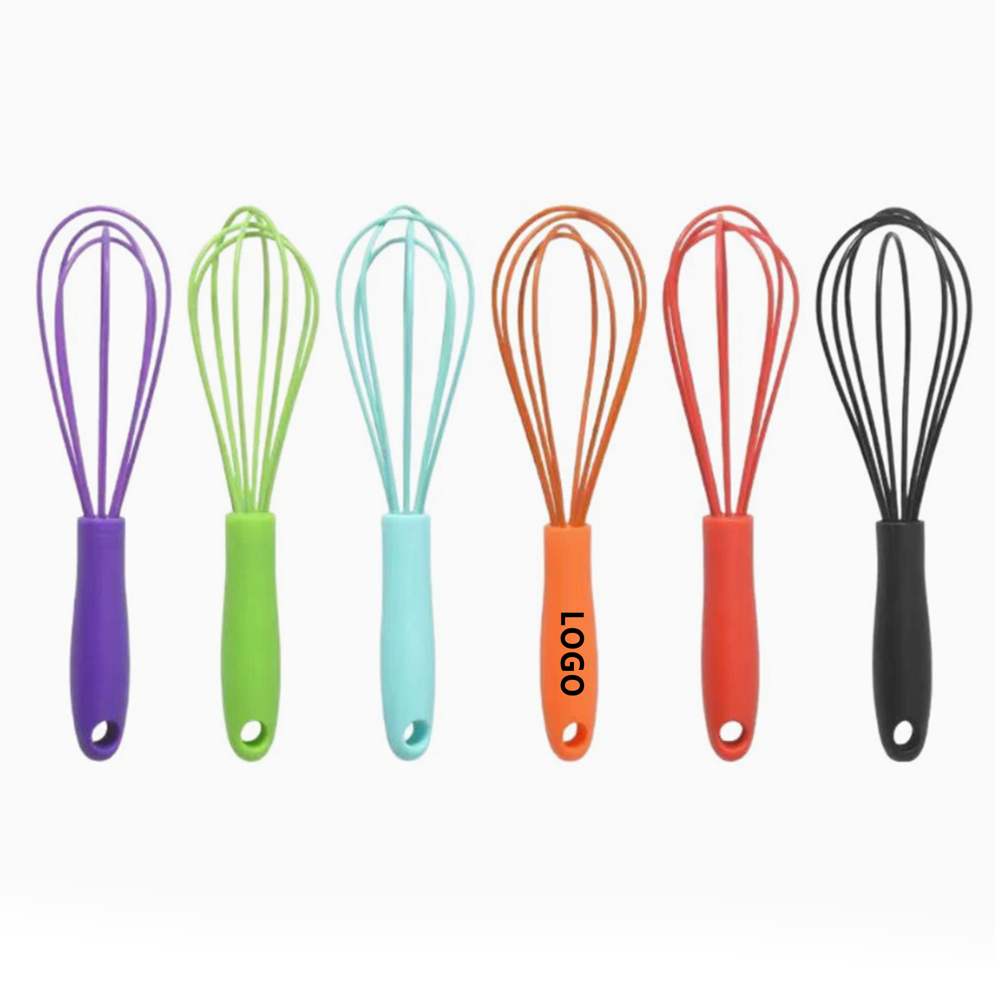 Silicone Manual Egg Beater 2
