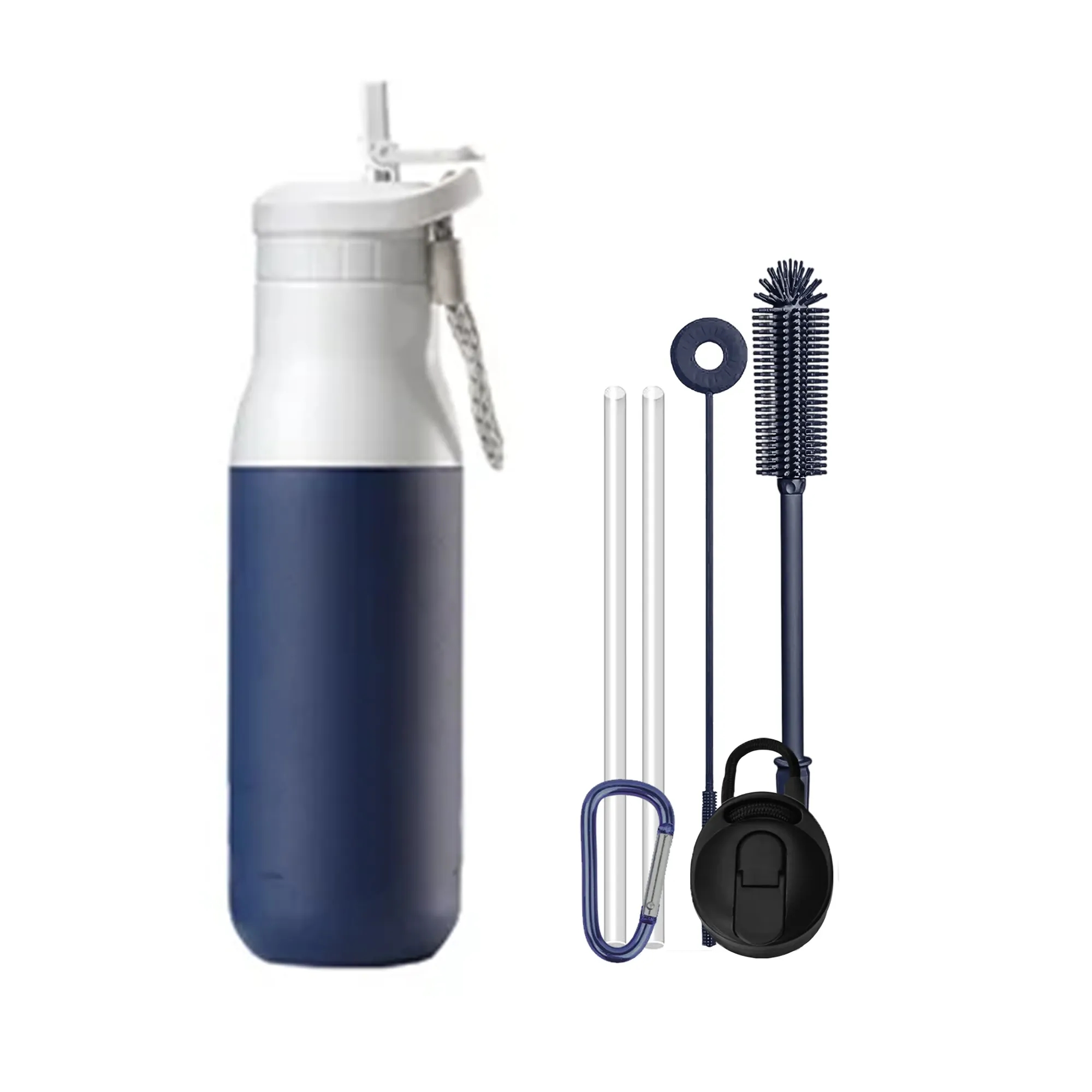 12Oz Stainless Steel Double Layer Leakproof Sports Thermos 4