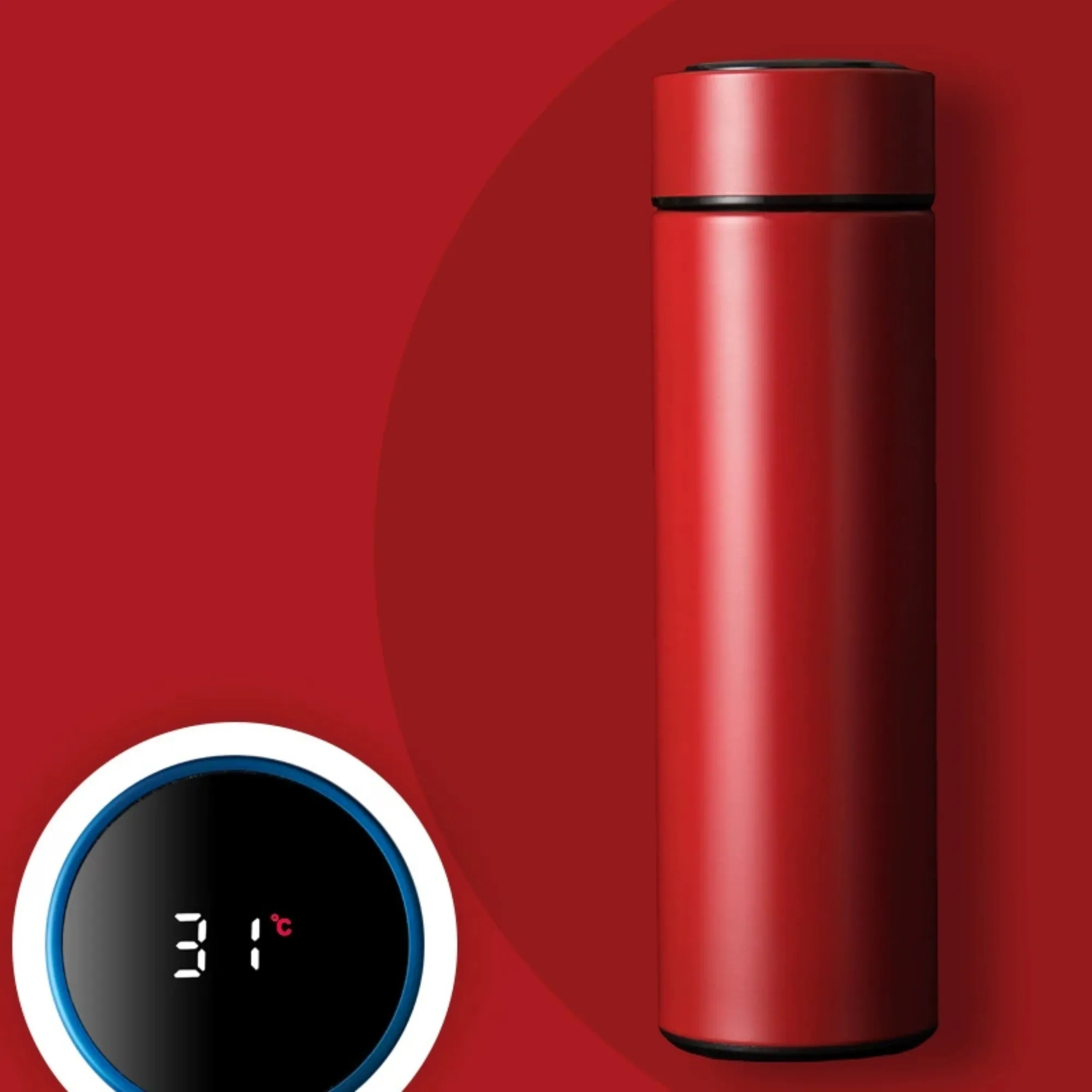 16 OZ Stainless Steel Smart Thermos Cup with LED Temperature 10