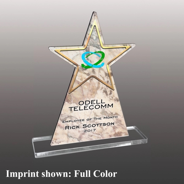 Acrylic Star Award - Full Color