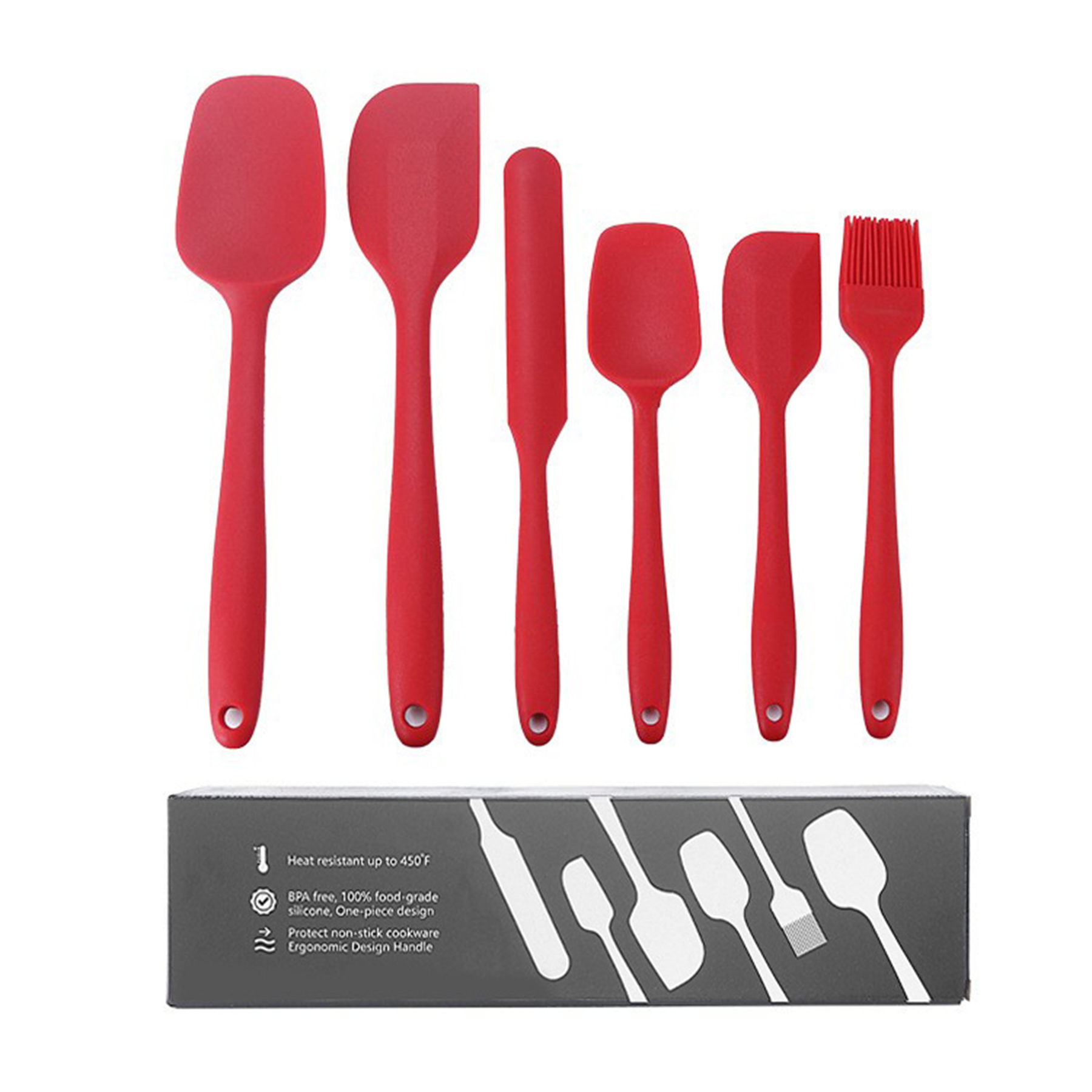 Silicone Kitchen Utensils 6Pcs Set 3