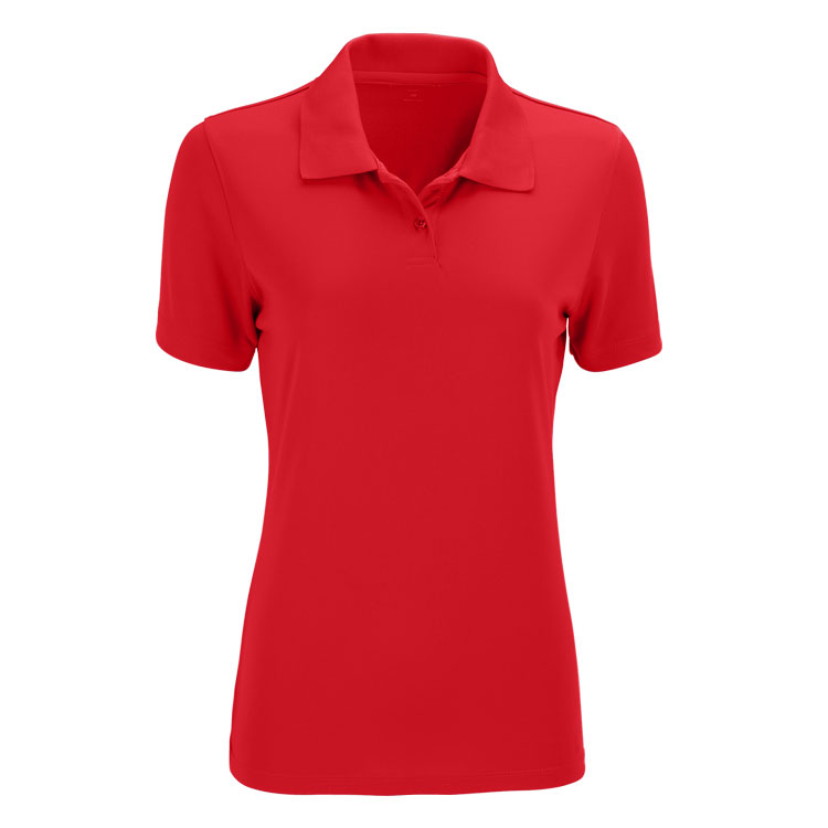 Vansport Ladies Omega Solid Mesh Tech Polo 10