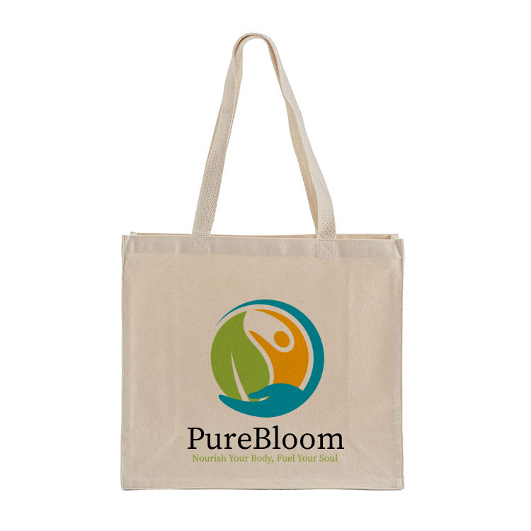 Sierra Large Square Canvas Tote Bag 3