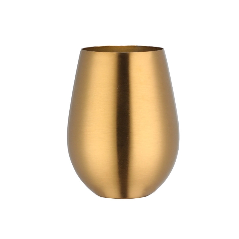 Custom 17 oz Stainless Steel Unbreakable Wine Glasses 2