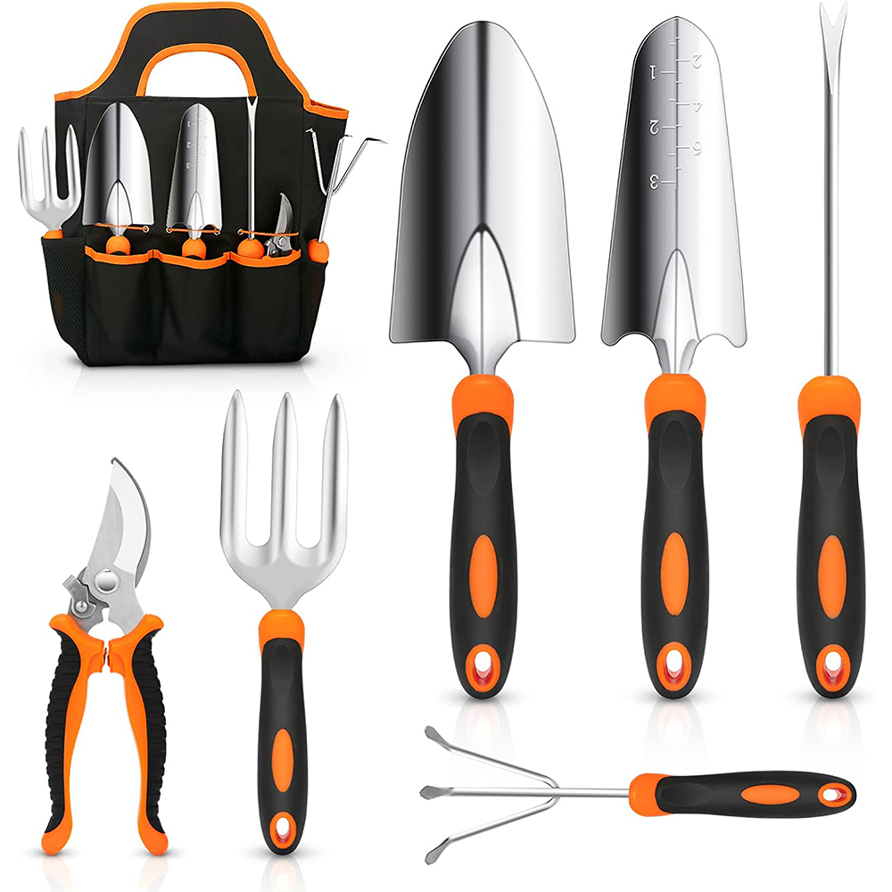 Gardening Tool Set With Storage Tote Bag 2