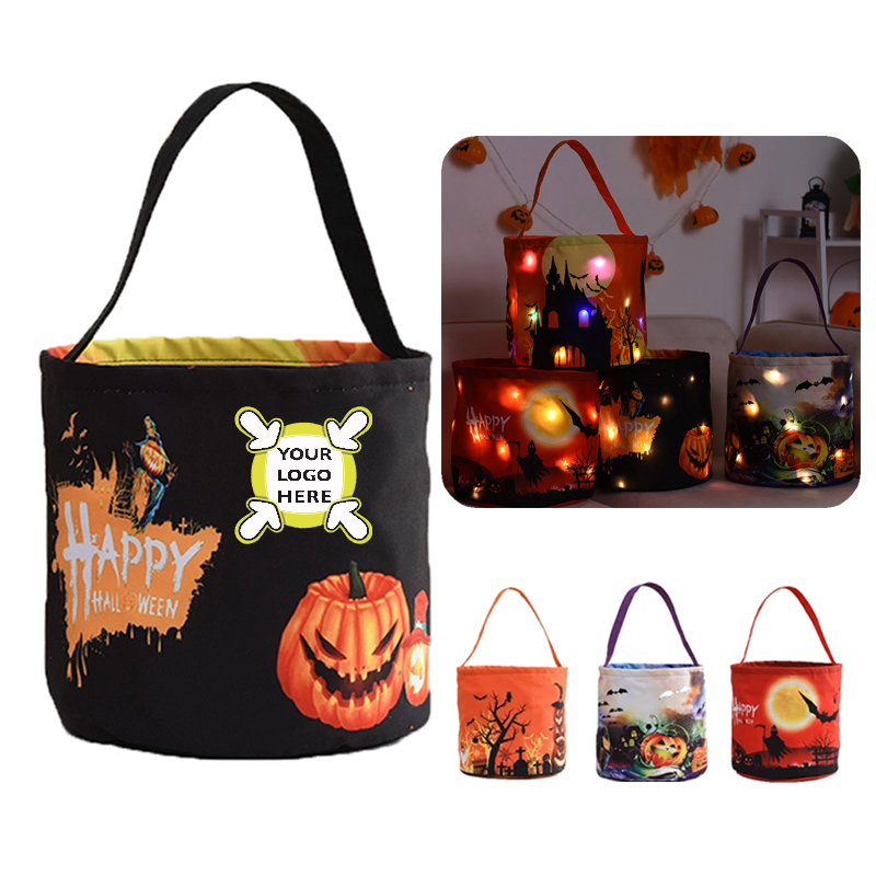 Led Halloween Candy Basket 6