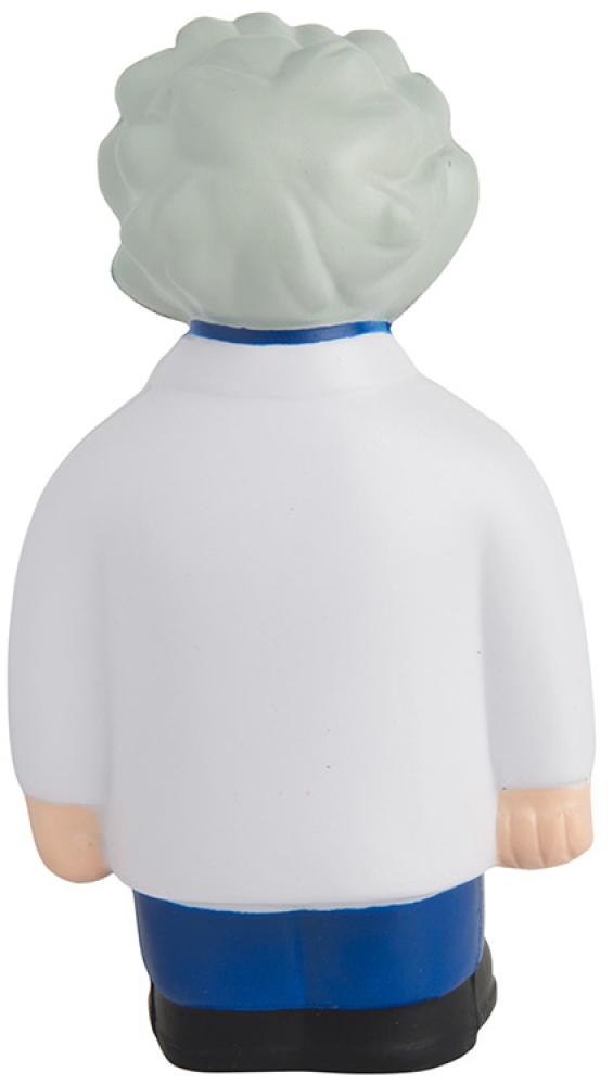 Scientist Stress Reliever, custom stress ball with logo imprint 2