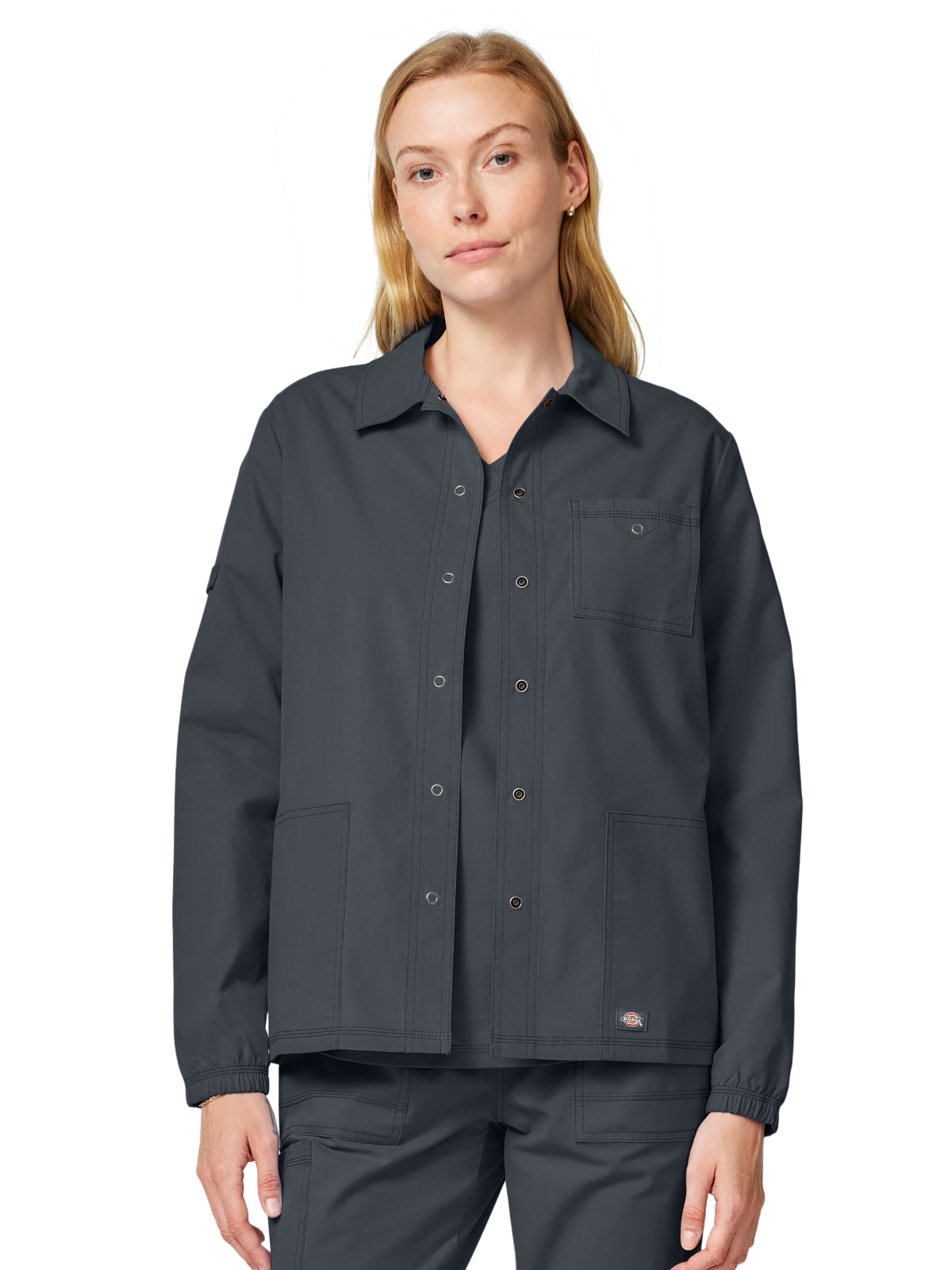 Dickies Medical - Forge - Women's 3-Pocket Snap Front Jacket 7