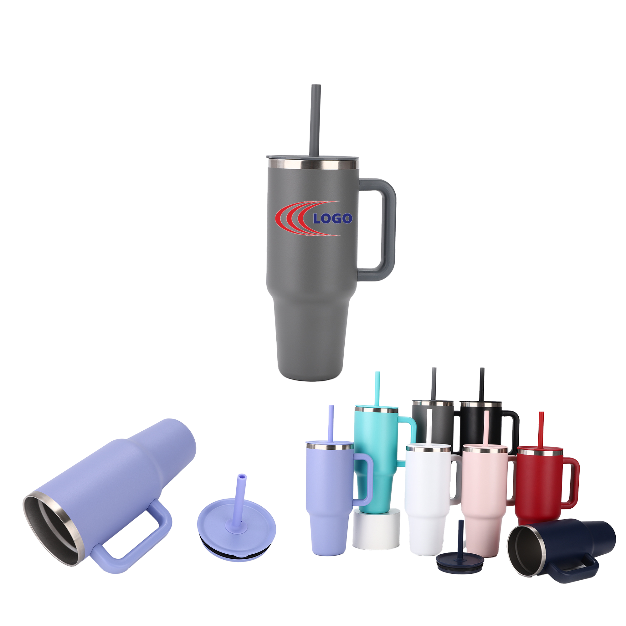 32oz Stainless Steel Straw Cup 1