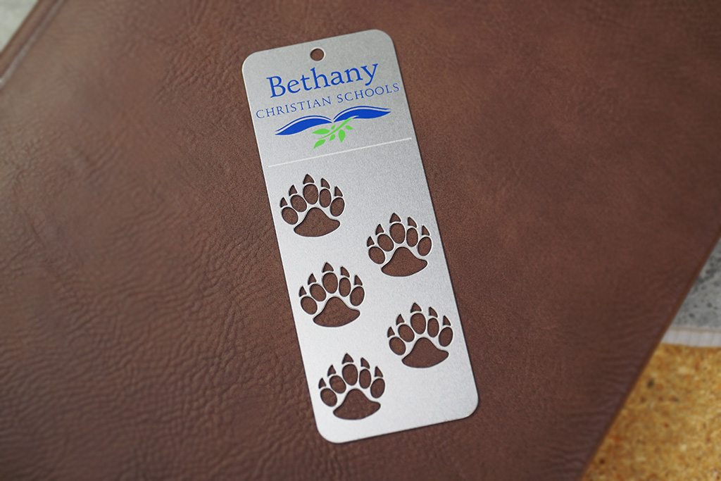 Metal Bookmarks, custom desk accessory with logo imprint 13