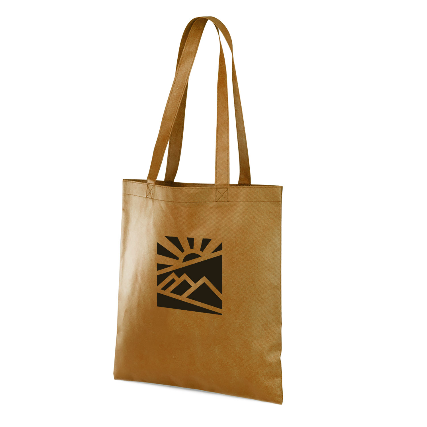 Speedy Shopper Non-Woven Reusable Tote Bags (2 Color Imprint) 11