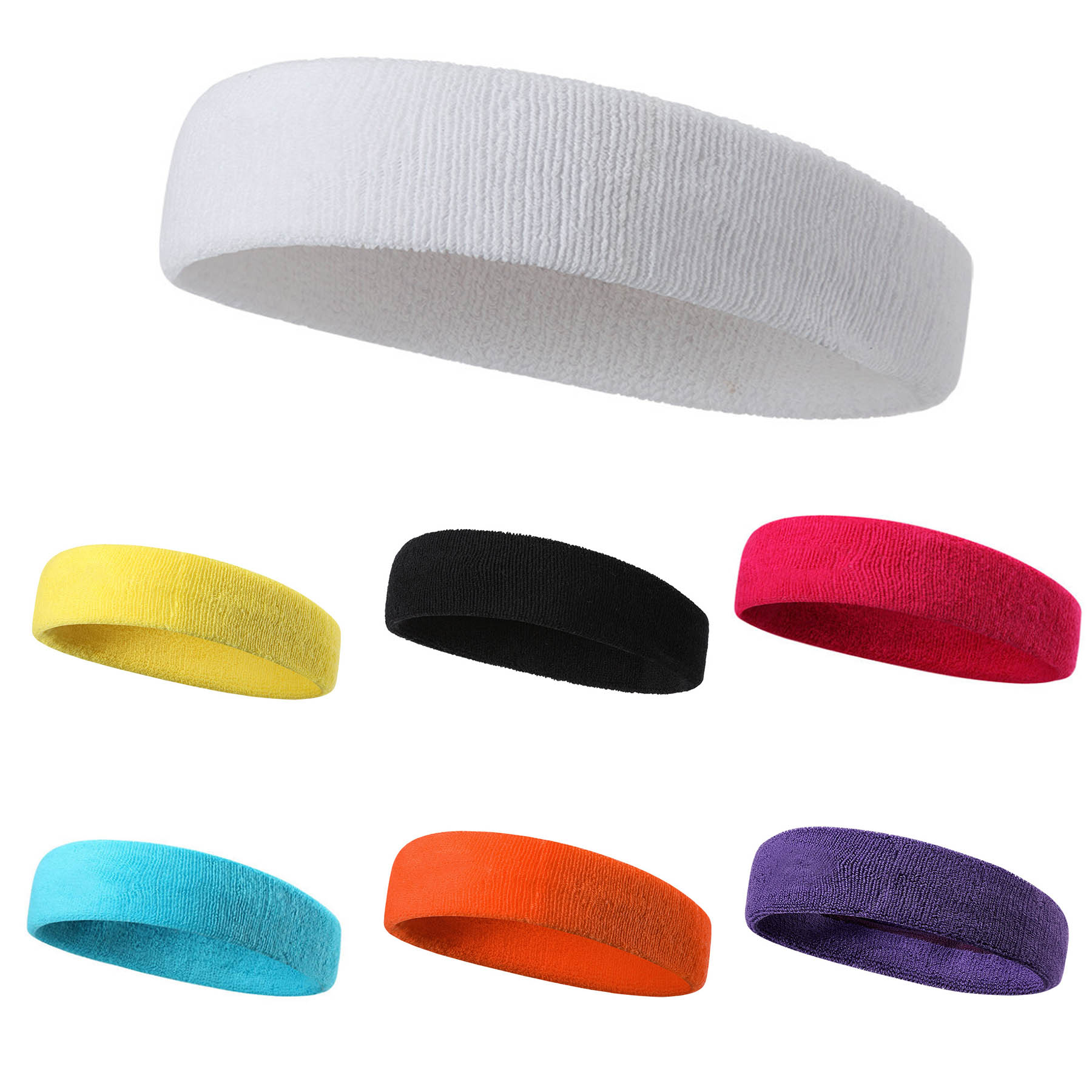 Stretch Sports Sweat-absorbing Headband 2