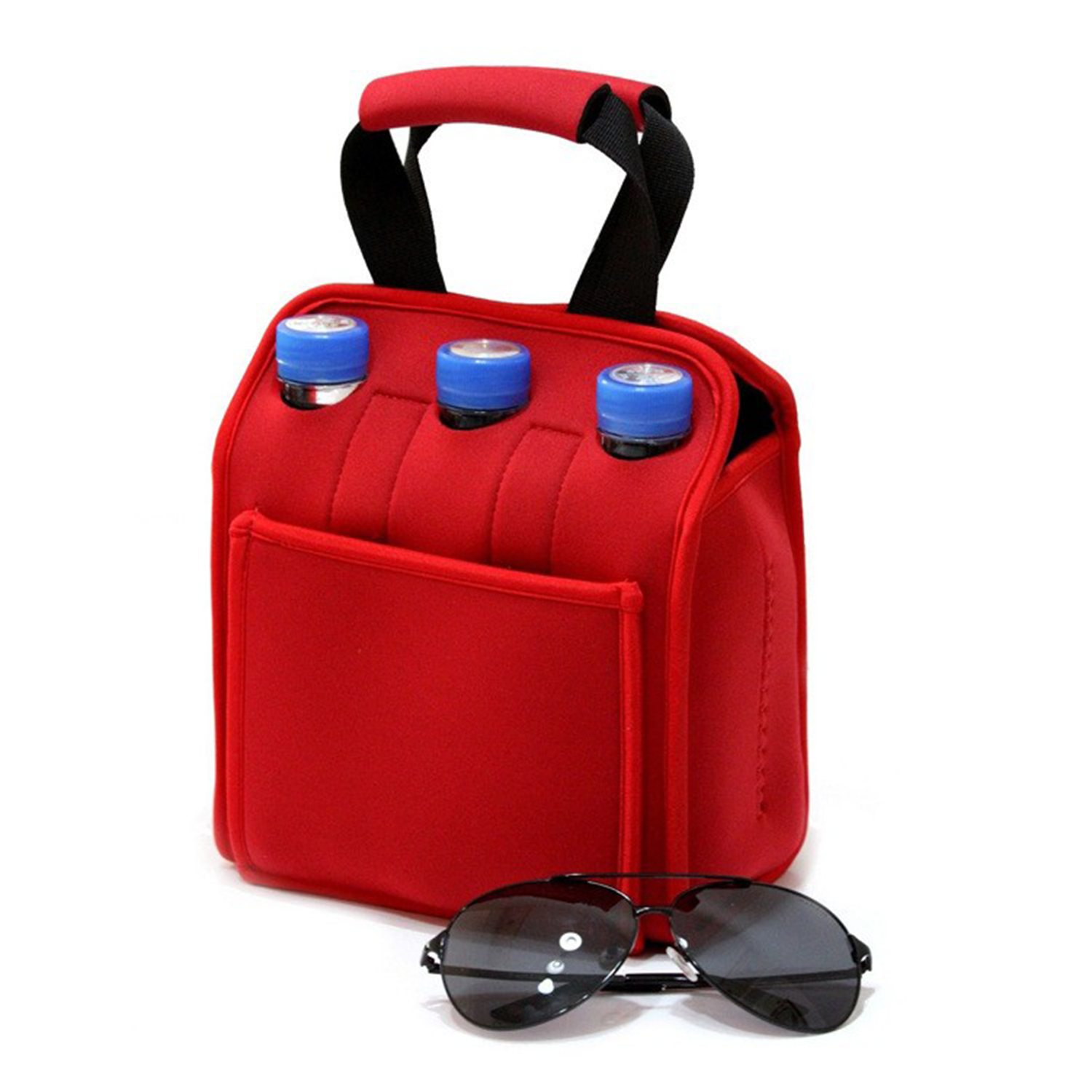 Six Pack Neoprene Beverage Tote Bag 6
