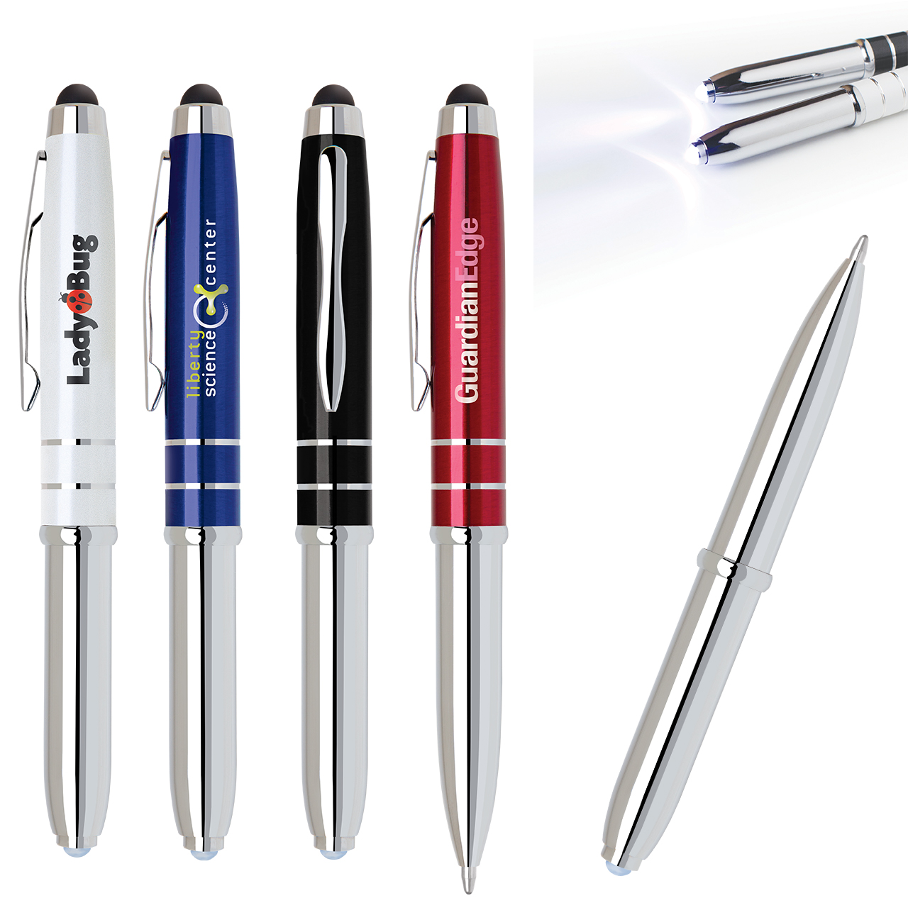 Stylus-400 Light Up Pen with Stylus 12