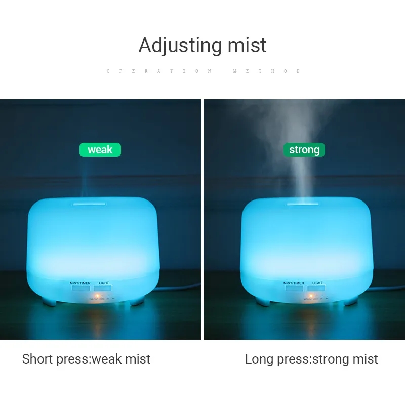 500ML 7 LED Humidifier 8
