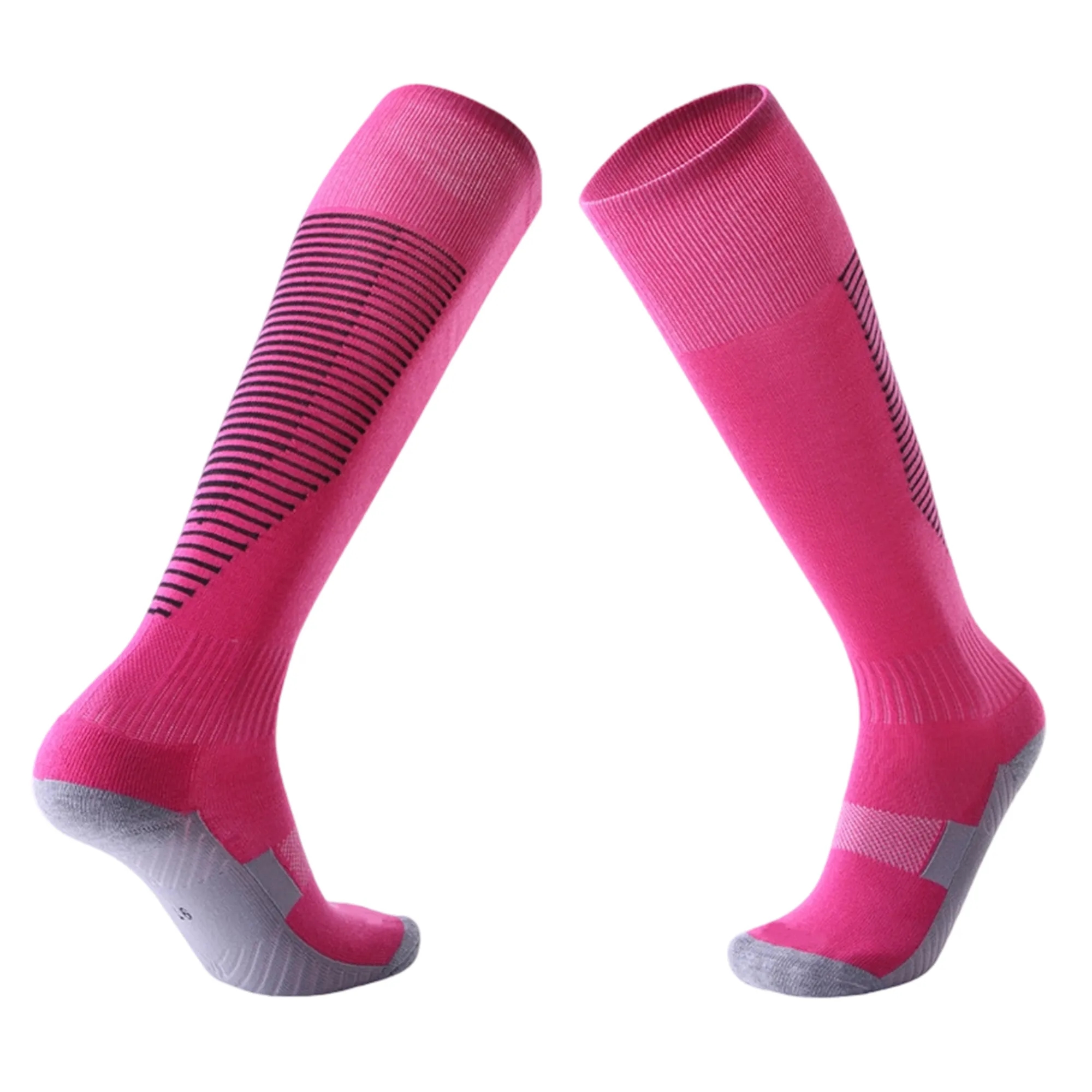 Professional Knee-High Soccer Socks with Cushioning 5