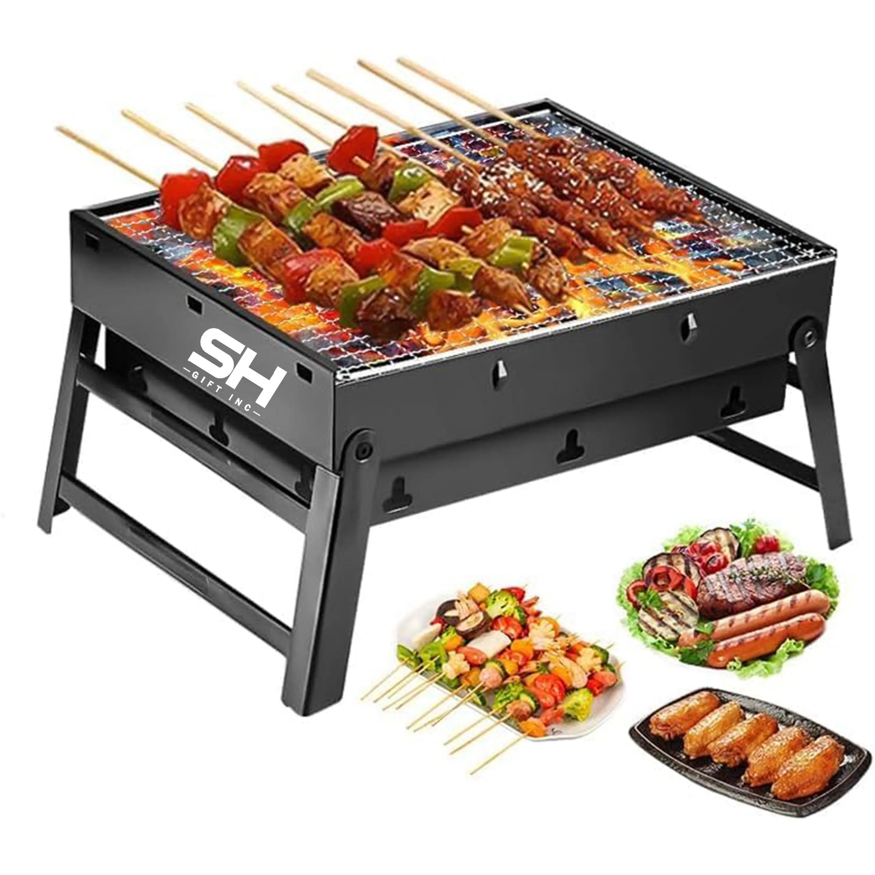 17" Portable Charcoal Grill 2