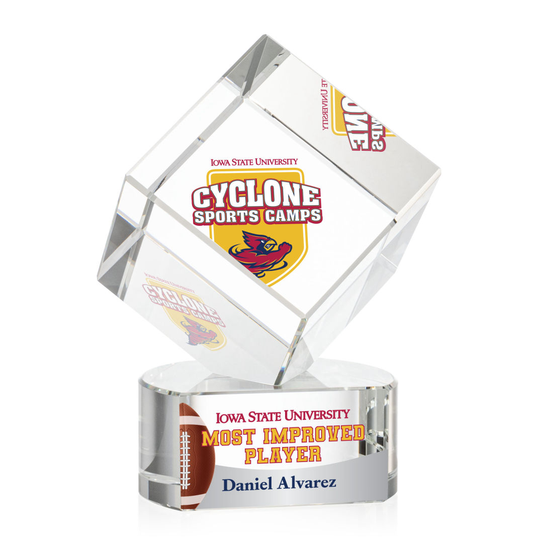 Burrill VividPrint™ Award on Paragon Base - Clear 12
